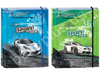 Папка для праці А4 KIDIS, SPORT CAR, 8917
