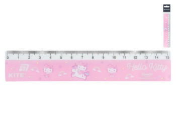 Линейка пластиковая Kite Hello Kitty HK26-090-2, 15см
