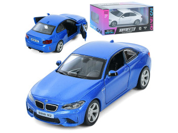 Машинка инерционная металлическая BMW M2 Coupe AS-3099, 15 см, открываются двери, АвтоСвіт