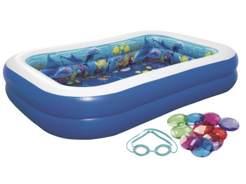 Басейн дитячий надувний Підводний світ Kiddie Pools. Bestway 54177