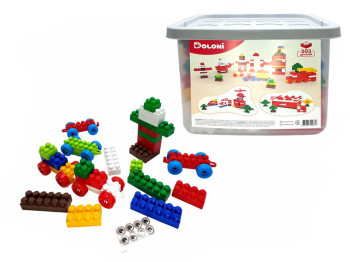 Конструктор тематический ДСНС, Крепость, Скорая помощь, 303 детали, Doloni Toys