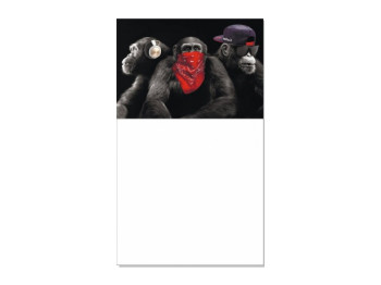 Блокнот на холодильник на магніті, Monkey, Jumbi