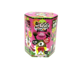 Набор для творчества GRASS MONSTERS HEAD, Danko Toys