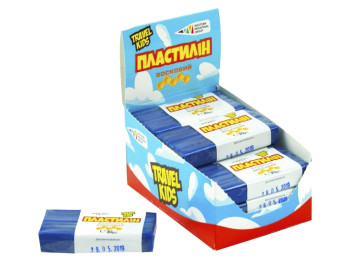 Пластилін восковий, Гамма 333110, блакитний, (Ціна за 1 шт)