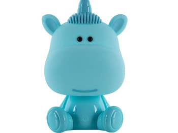 Светильник-ночник LED с аккумулятором Unicorn синий, Kite