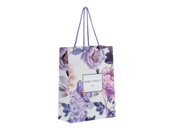 Пакет бумажный подарочный Violet Whispers, Axent 8501-34-A