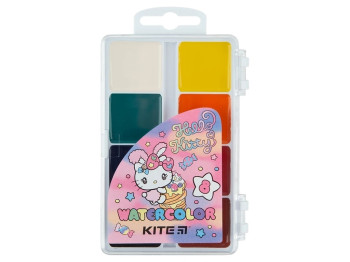 Краски акварельные Hello Kitty 8 цветов, Kite