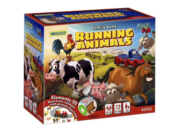 Play&Fun гра Тварини, що тікають. Wader 42502