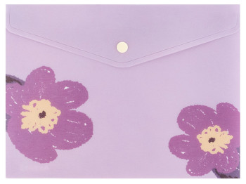 Папка на кнопке A5+ Lavender-4. Axent 1496-39-A