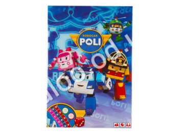 Настольная игра маленькая Robocar Poli, Danko Toys