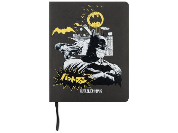 Дневник школьный в мягкой обложке PU, DC Batman, Kite