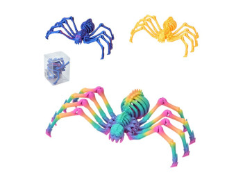 Игрушка антистресс паук 3D2473, микс цветов (цена за 1шт)
