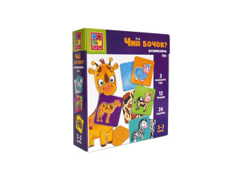 Міні-Развивашка Чий бочок ?, Vladi Toys