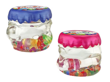 Слайм Crystal Slime 400 г, з кристалами та пайєтками, Danko Toys