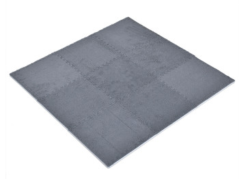 Килимок-пазл з плюшевим покриттям. EL CAMINO ME 1165 Gray Fur