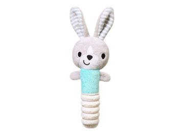 Іграшка з пищалкою Bunny Hey 23 см. BabyOno 1496