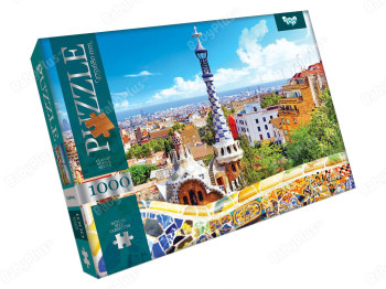 Пазлы Park Guell, 1000 элементов, Danko Toys
