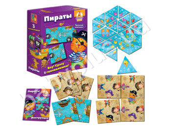 Crayzy Ko-Ko Головоломка, Пираты, Vladi Toys
