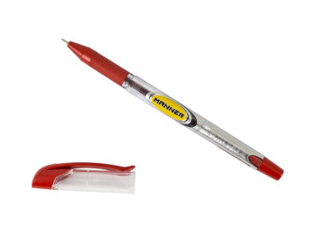 Ручка масляная Manner. Длина письма 1 200 м. Hiper НО-209. Цвет КРАСНЫЙ (цена за 1 шт.)