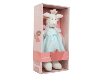 Мягкая игрушка Эльфик Айли Mint, 35 см, текстильная кукла в платье, ELFIKI