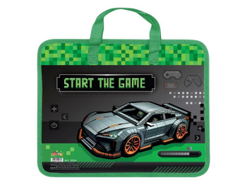 Тека пластикова з текстильними ручками Supercar, KIDIS 13214