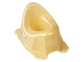 Горщик Royal з протиковзкою гумою золотистий. Tega Baby RL-001-110