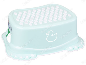 Підставка для ніг Каченя з протиковзною гумою салатова. Tega Baby DK-006-131