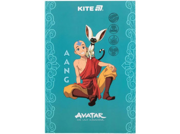Блокнот-планшет у клітинку A5, 50 аркушів, Avatar The Last Airbender, Kite