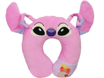 Мягкая игрушка Подголовник розовый 33x29x7см