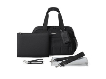 Сумка для мам для прогулянкової коляски ACTIVE чорного кольору 40x20x25 см, Babyono 1650/01