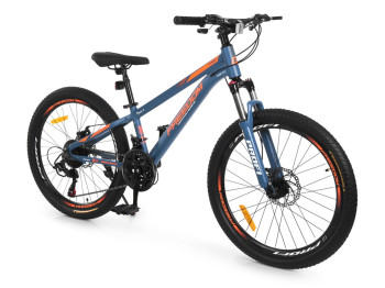 Велосипед Profi Freedom FD-2406, алюмінієва рама, колеса 24 дюйми, Shimano 21 швидкість