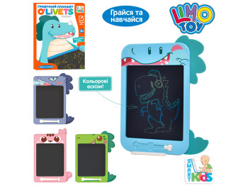 Планшет LCD для малювання кольоровий SK 0050 ABCD, 10 дюймів,Limo Toy