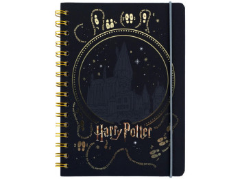 Блокнот А5 на спирали Harry Potter Kite HP26-190, ячейка, 80 листов