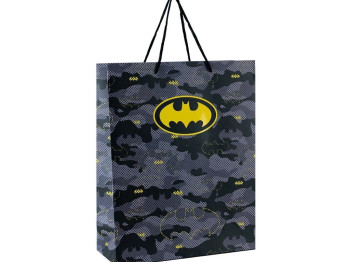 Пакет бумажный подарочный DC Batman 26х32см, Kite