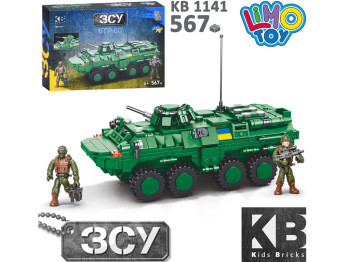 Конструктор бронетранспортер БТР-80. Limo Toy KB 1141. 567 деталей
