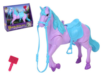 Игрушка единорог 3212A-2, 18 см, звук, подвижные ноги и хвост