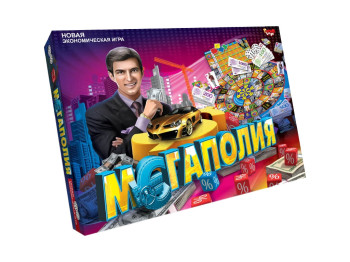Настольная игра большая Мегаполия. Danko Toys DTG6 Уценка