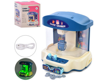 Игра игровой автомат Достань игрушку, 27 см, светящийся и воспроизводящий звук, SLW-757