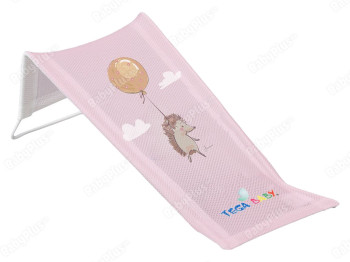Лежак для купання з малюнком рожевий Лісова казка. Tega Baby FF-026-107