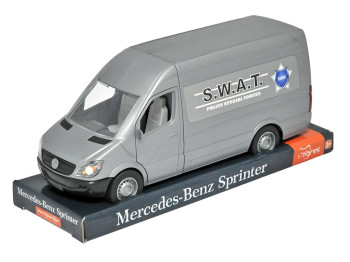 Машинка Tigres 39703 Mercedes-Benz Sprinter грузовой серый 1:24