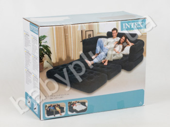 Велюр диван раскладной Intex 68566