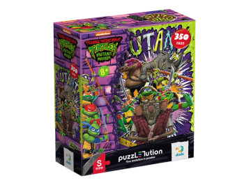 Пазл Hard-S TMNT, Мутантське безчинство, 350 елементів, DoDo 200530