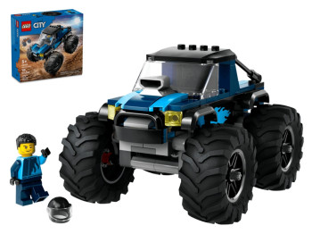 Конструктор LEGO City Синя вантажівка-монстр, 148 деталей