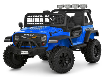 Електромобіль двомісний дитячий  Джип Bambi Racer, 4×45W, 1х12V/10AH, Bluetooth, USB, TF, EVA