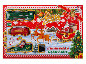 Різдвяний паровоз Merry Christmas 91 см, 9126-001