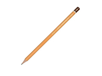 Карандаш графитный 2В. Koh-i-Noor 1500.2B