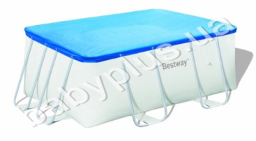 Тент для каркасного прямокутного басейну 287х201см Bestway 58231