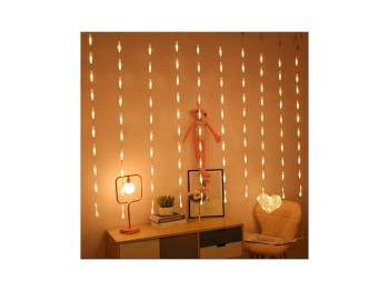 Гирлянда-занавеска светодиодная Christmas rain 2,5х1,2м, 100led, R92653