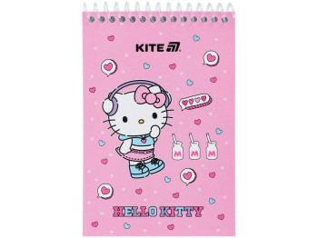 Блокнот на спирали Hello Kitty, A6, 48 листов