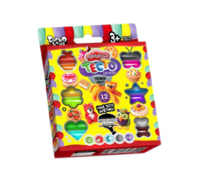 Тесто для лепки Master Do. Danko toys. 12 цветов (Повреждена упаковка)
